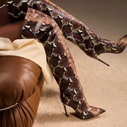 EVA THIGH-HIGH BOOT 120 mm