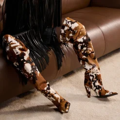 TESS THIGH-HIGH COWBOY BOOT 110 mm